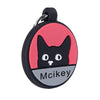 Custom Dog ID Tag with QR Code – Personalized Silica Gel Pet Tag