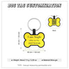 Custom Dog ID Tag with QR Code – Personalized Silica Gel Pet Tag