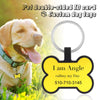 Custom Dog ID Tag with QR Code – Personalized Silica Gel Pet Tag