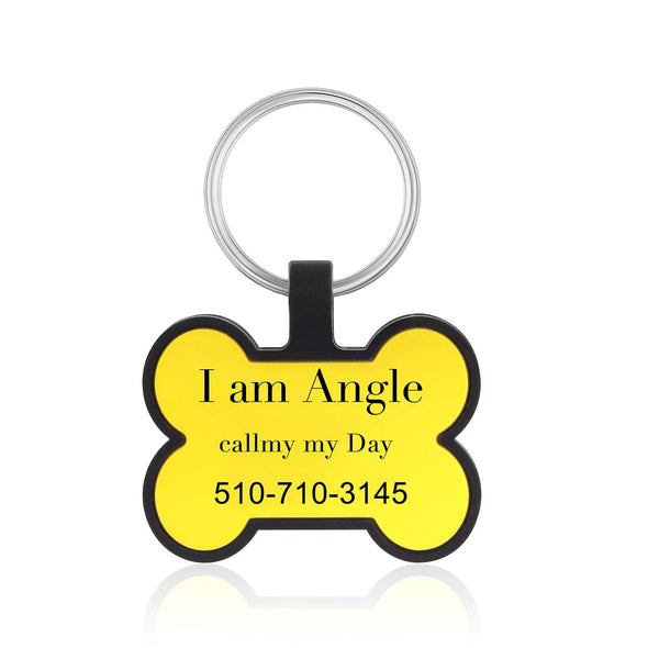 Custom Dog ID Tag with QR Code – Personalized Silica Gel Pet Tag