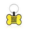 Custom Dog ID Tag with QR Code – Personalized Silica Gel Pet Tag