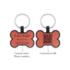 Custom Dog ID Tag with QR Code – Personalized Silica Gel Pet Tag