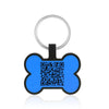 Custom Dog ID Tag with QR Code – Personalized Silica Gel Pet Tag