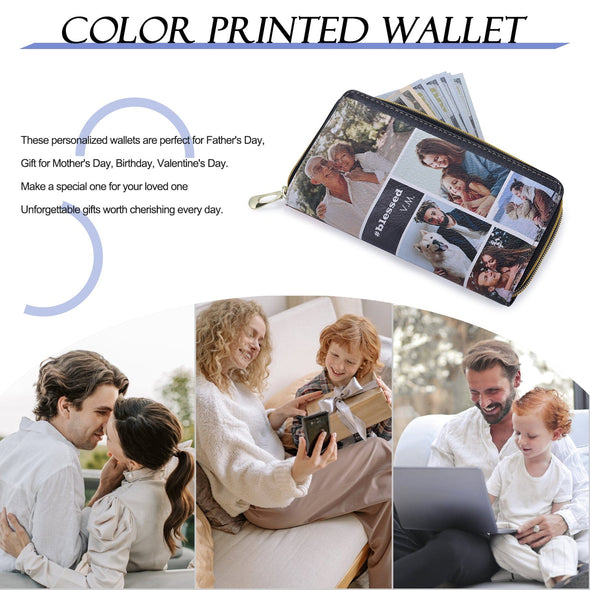 Personalized Photo Collage Photo Wallet