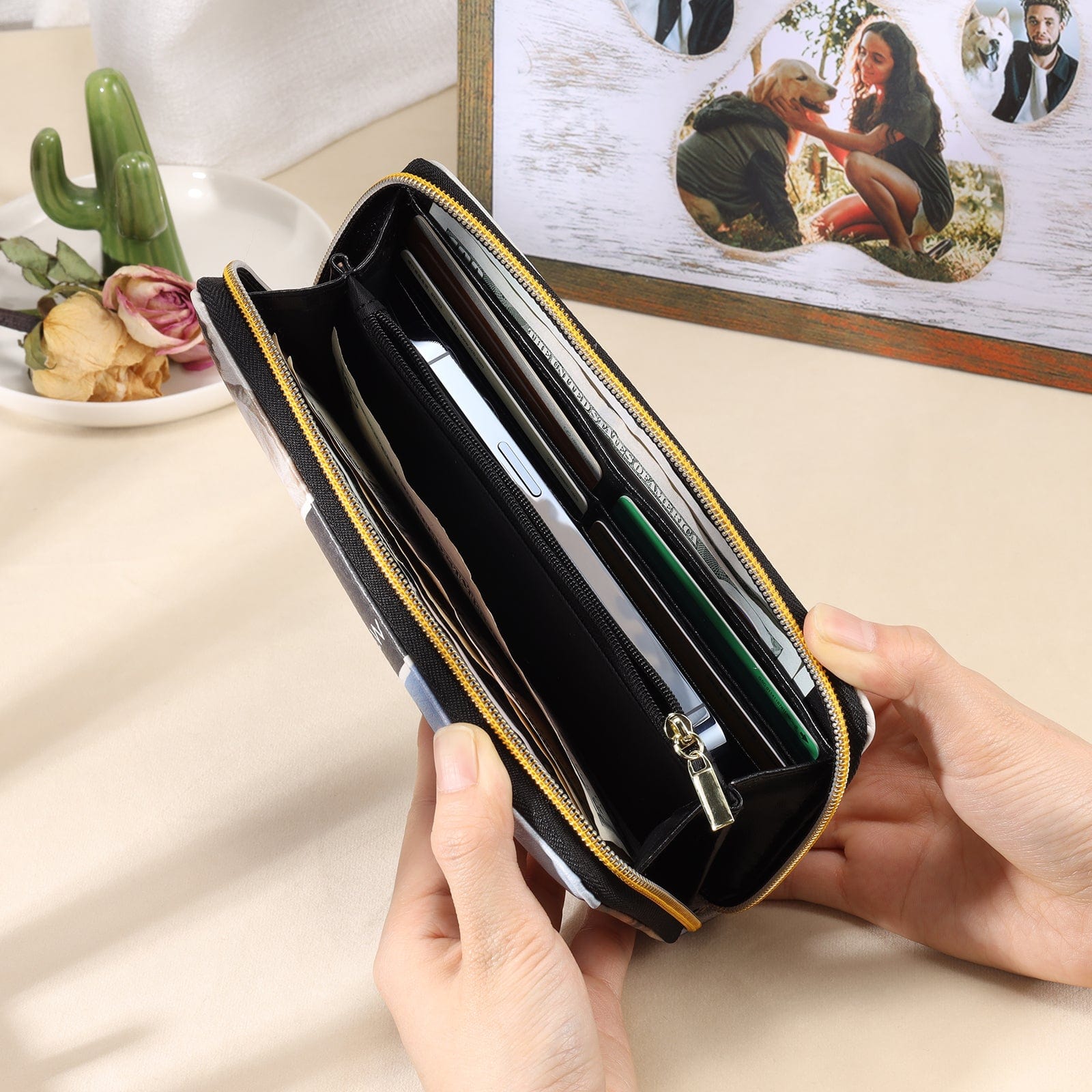 Personalized Photo Collage Photo Wallet