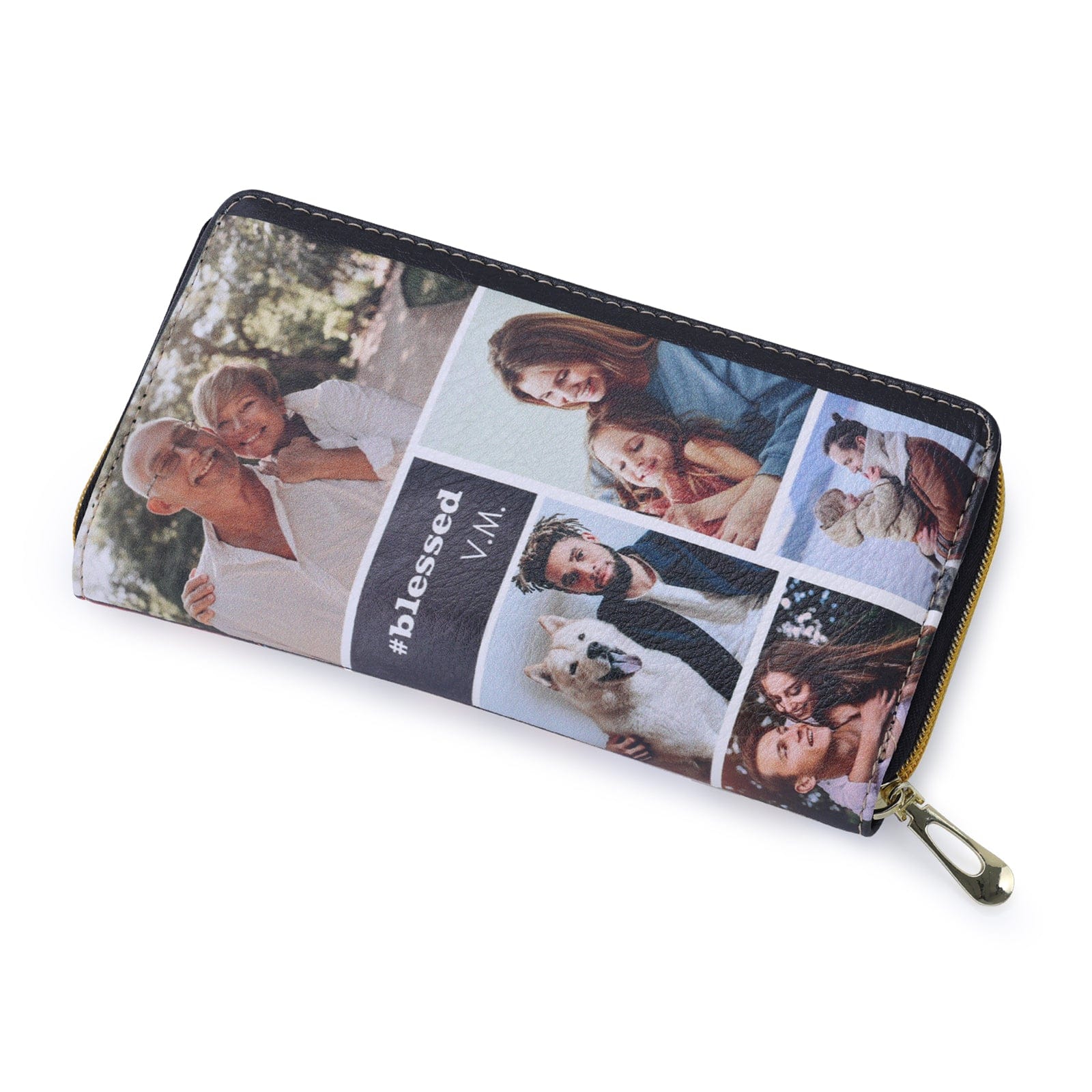 Personalized Photo Collage Photo Wallet