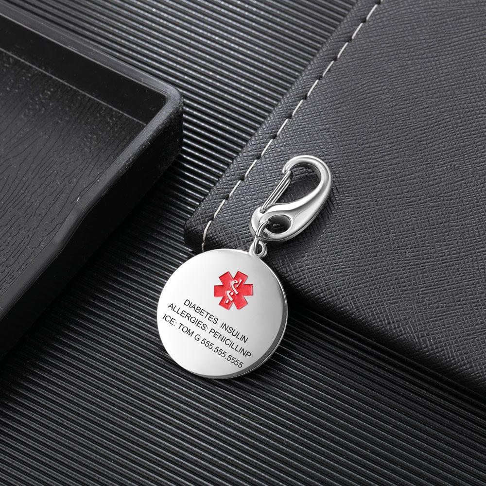 Tailor-Made Health Companion: The Personalized Custom Medical Keychain