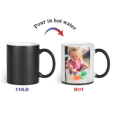 Custom Photo Mug – Personalized Coffee Cup with Picture Upload – Unique Gift for Family, Friends, or Couples