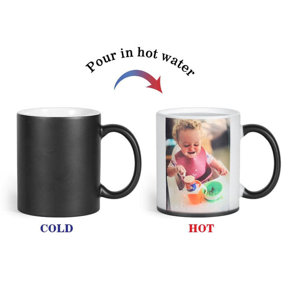 Custom Photo Mug – Personalized Coffee Cup with Picture Upload – Unique Gift for Family, Friends, or Couples