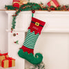 Personalized Elf Christmas Stocking – Custom Elf Boot Stocking with Jingle Bells