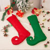 Personalized Elf Christmas Stocking – Custom Elf Boot Stocking with Jingle Bells