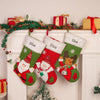 Personalized Christmas Stockings – Custom Holiday Stockings with Santa, Snowman, and Reindeer Designs