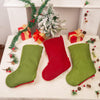 Personalized Christmas Stockings – Custom Holiday Stockings with Santa, Snowman, and Reindeer Designs