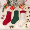 Personalized Knit Christmas Stocking – Custom Cable Knit Holiday Stocking