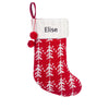 Personalized Knitted Christmas Stocking – Custom Holiday Stocking with Festive Patterns