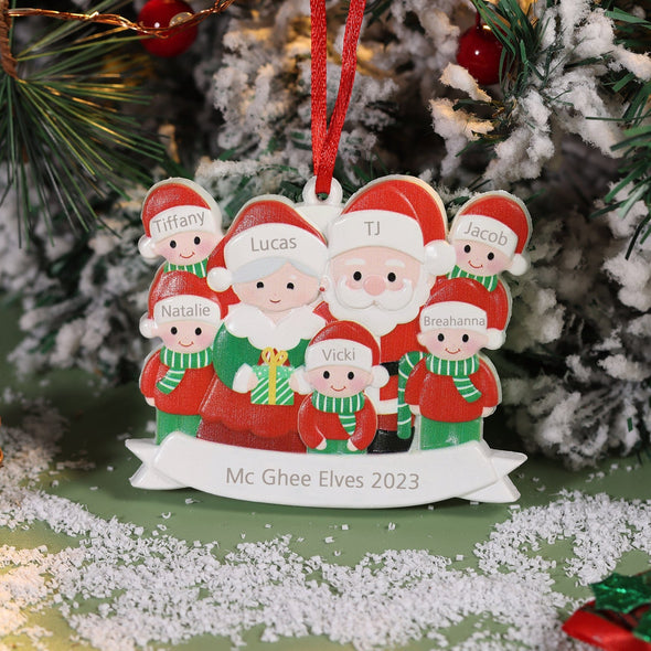 Personalize Your Holiday Decor: Create a Cherished Keepsake with a Custom Name Christmas Tree Ornament