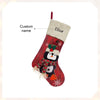 Personalized Christmas Stocking – Custom Holiday Stocking with Santa, Reindeer, and Festive Characters