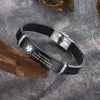 Custom Men's Medical Alert Bracelet – Engraved ID Wristband for Allergy, Diabetes, ICE Info – Personalized Emergency Jewelry