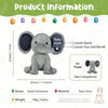 Adorable Personalized Elephant Plush: A Customized Cuddle Companion!