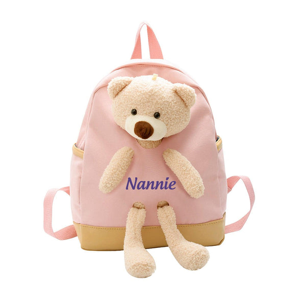 Personalized Kids Backpack with Name – Custom School Bag for Boys or Girls – Back-to-School Gift with Zippered Pockets