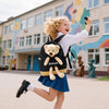 Personalized Kids Backpack with Name – Custom School Bag for Boys or Girls – Back-to-School Gift with Zippered Pockets