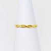 Dainty Twisted Rope Ring