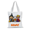 Spooktacular Personalized Halloween Tote Bags: The Perfect Surprise for Your Little Monsters!