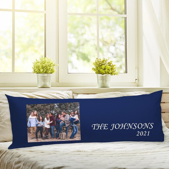 Family Photo Body Pillow Case of Your Photo | Create Your Own Personalized Photo Pillow