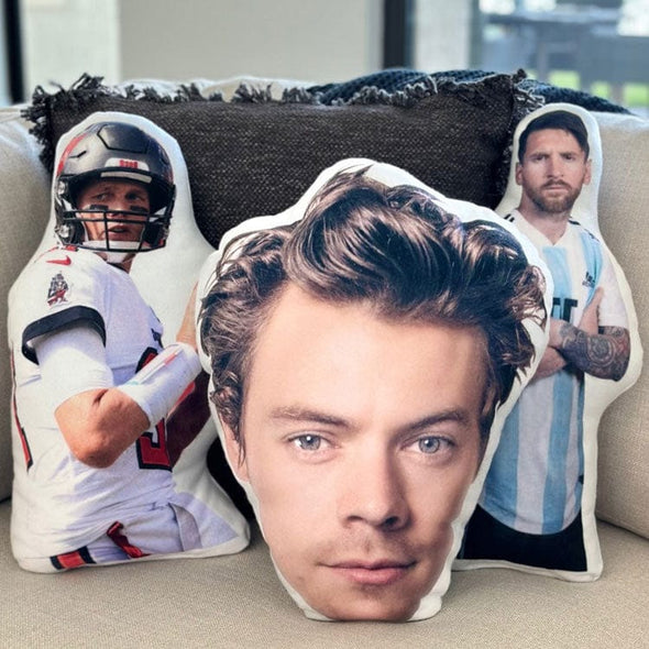 Custom 3D Your Photo Face Pillow Throw | Turn Any Photo Into a Pillow