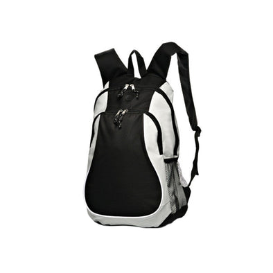 Black & Grey, 2-Tone Sports Backpack