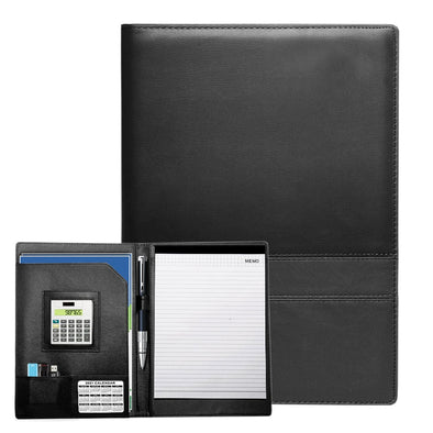 Black Durable Double Stitched Portfolio