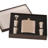 Personalized Initial + Name Flask Set in Gift Box
