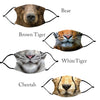 ANIMAL FACE Fashion Design Printed Reusable Face Mask collection (Includes 2 FREE filters)