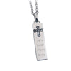 Exclusive Sale | Stainless Steel Cross Bar Necklace.