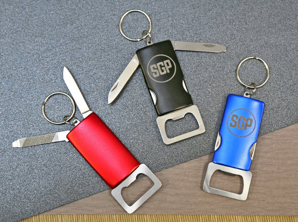 Non-Personalized | Bottle Opener with Key Chain.