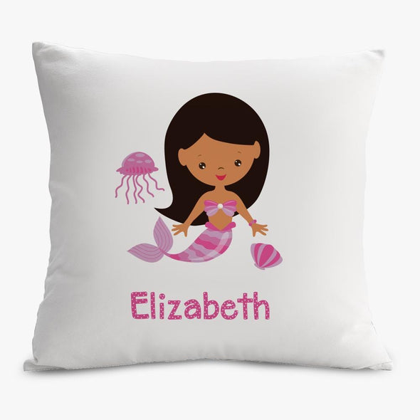 Mermaid Personalized Decorative Pillowcase.