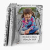 Photo Personalized Flip Sequin Memo Notebook.