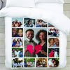 Personalized Photo Collage Blanket | Custom Blanket With Pictures