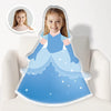 Custom 3D Princess Your Photo Face Pillow  | My Face Pillow for Kids