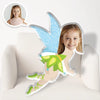 Custom Little Tinker Fairy Photo Face 3D Pillow  | My Face Pillow for Kids