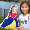 Personalized Photo Face 3D Princess Pillow | Your Face Pillow Doll for Kids