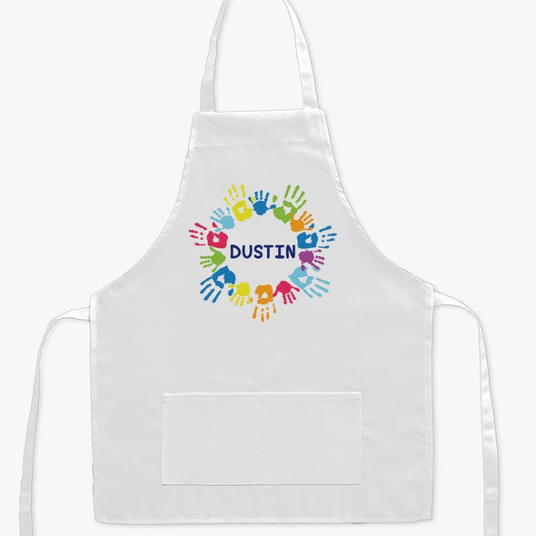 Artist In Training Personalized Kids Apron.
