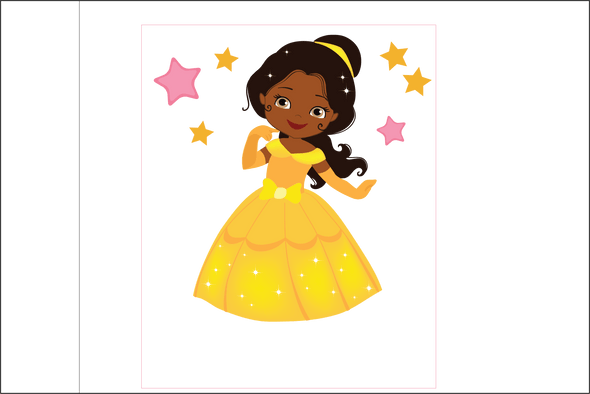 Personalized Kids Princess Pillowcase | Custom name and design.