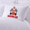 Fire Engine Personalized Kids Sleeping Pillowcase.
