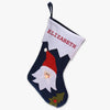 Personalized 3D Christmas Stocking.