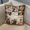 Custom Photo Collage Decorative Throw Pillow for Mom