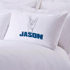 Rock It Personalized Sleeping Pillowcase.
