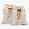 Exclusive Sale | Ballerina Personalized Drawstring Sack.