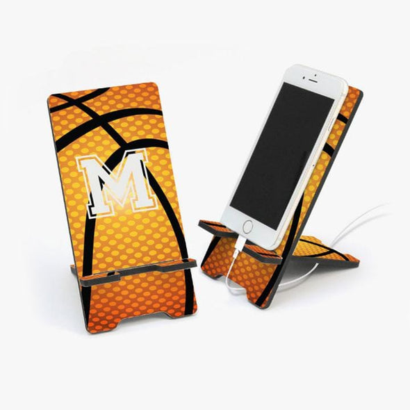 Sports Personalized Cell Phone Stand | Football Soccer Basketball Designs