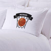 Basketball Football Baseball Personalized Sports Sleeping Pillowcase for Kids.